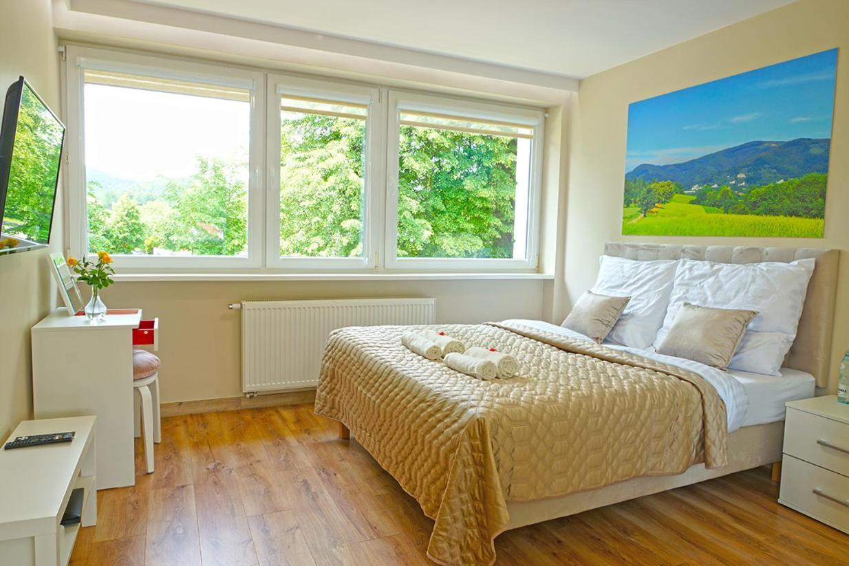 Appartamento Nad Stawem Ustroń Esterno foto